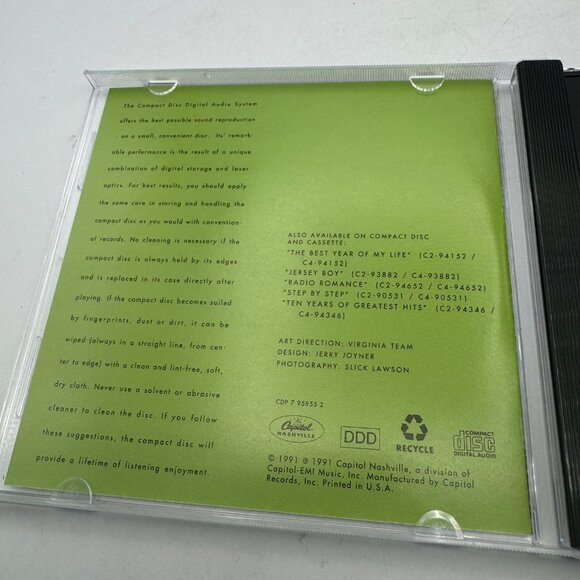 Eddie Rabbitt Ten Rounds CD Album 1991 Capitol Nashville Country Pop Music - Picture 2 of 4